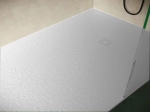 Receveur de douche grande taille Extra plat, Largeur 60 à 240 cm x 60 à 140 cm, dix couleurs aux choix, Résine anti glissant PN22, finition ardoise, LIVRAISON OFFERTE et rapide